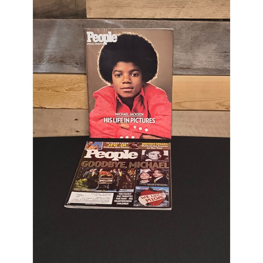 Lot of 2 VTG People Magazines - Michael Jackson - July 15 & 20, 2009